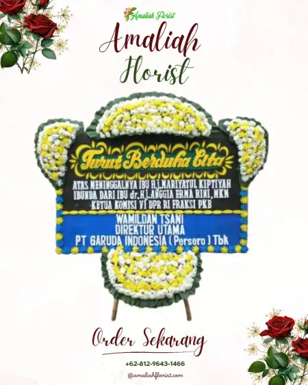 Papan Bunga Duka Sampang Bitung